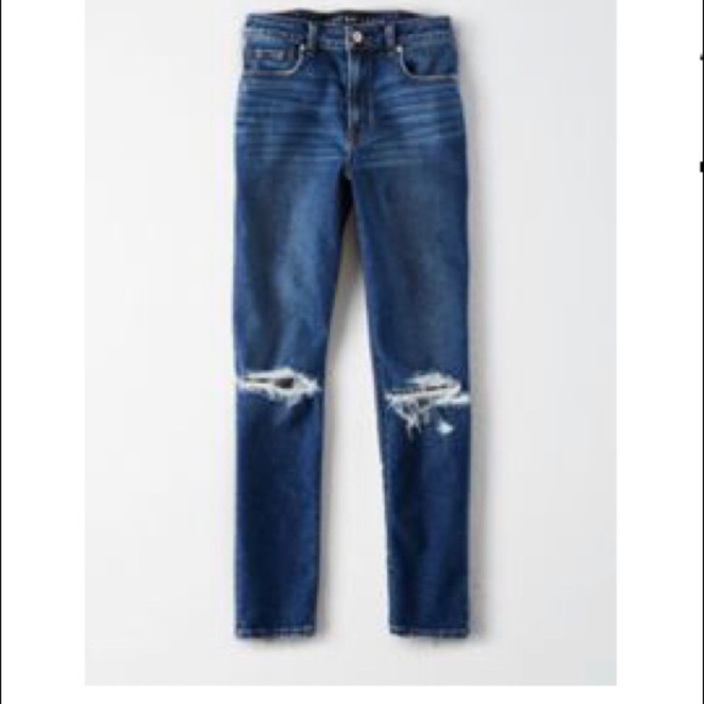 NWT AE Stretch Mom Jean - 8R